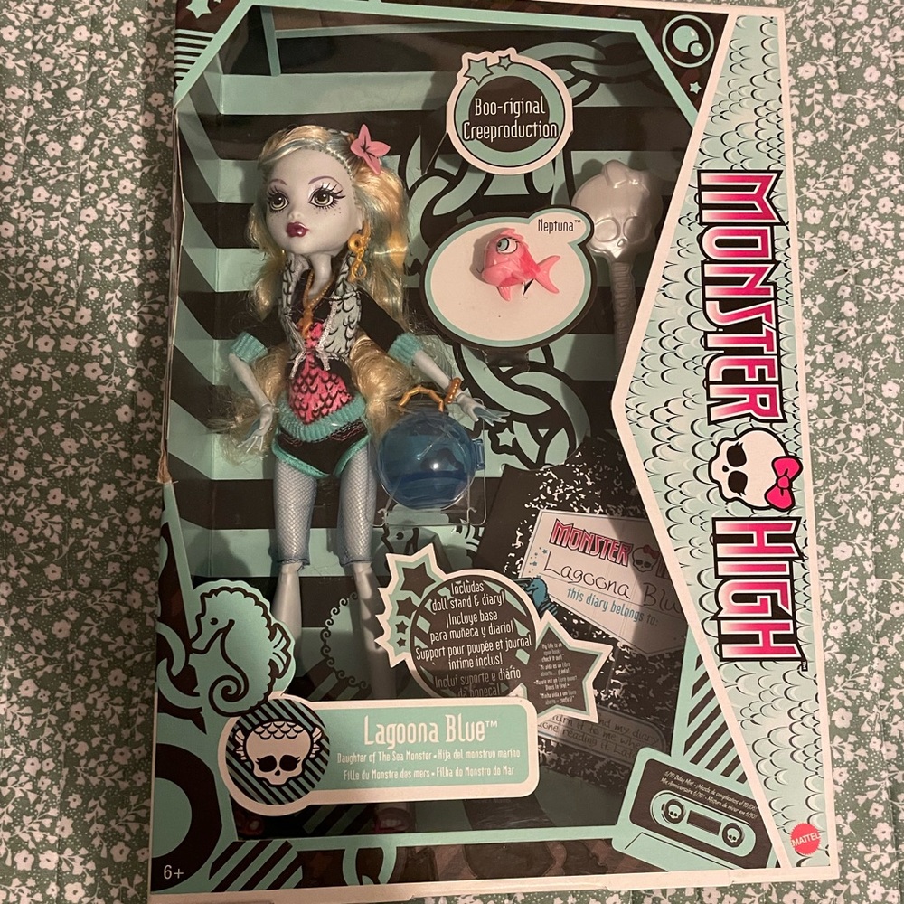 Monster High Booriginal Creeproduction Lagoona Blue Doll